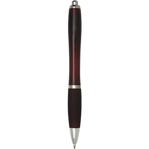 Nash Kugelschreiber Mit Farbigem Schaft Und Griff , merlot rot, ABS Kunststoff, 14,00cm (Länge), Bild 3