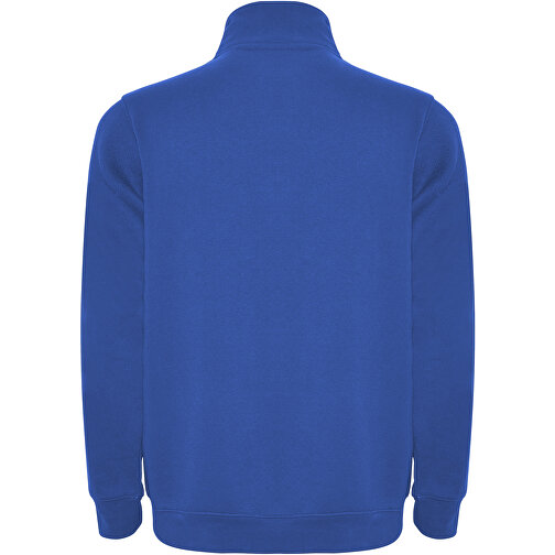 Aneto Pullover Mit Viertelreißverschluss , royal, Strick 50% Baumwolle, 50% Polyester, 280 g/m2, L, , Bild 2