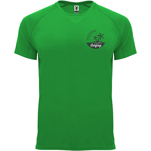 Bahrain Sport T-Shirt Für Herren , green fern, Interlock Strick 100% Polyester, 135 g/m2, S, , Bild 2