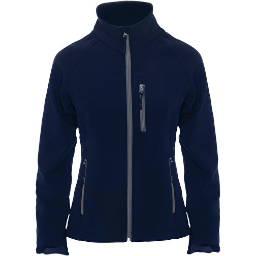 Antartida Softshelljacke Für Damen , navy blue, Woven 92% Polyester, 8% Elastan, 300 g/m2, Bonding, Microfleece 100% Polyester, 3XL, , Bild 1