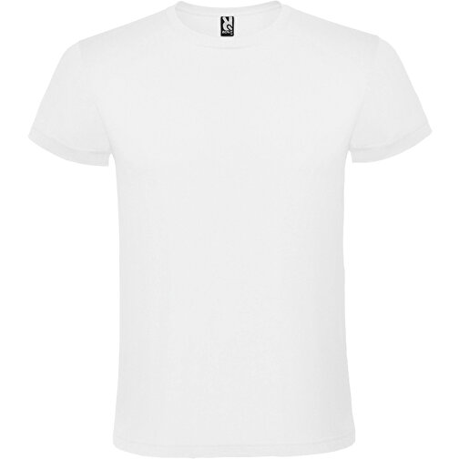 Atomic T-Shirt Unisex , weiß, Single jersey Strick 100% Baumwolle, 150 g/m2, XL, , Bild 1