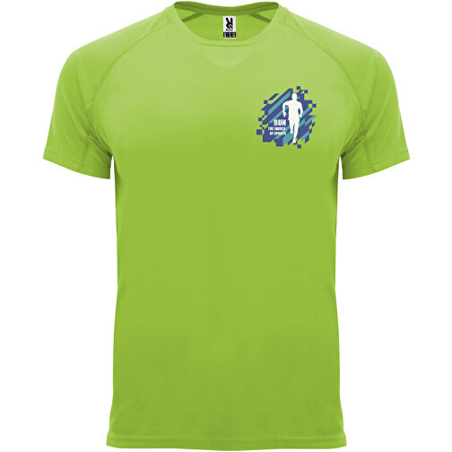 Bahrain Sport T-Shirt Für Herren , lime / green lime, Interlock Strick 100% Polyester, 135 g/m2, L, , Bild 2