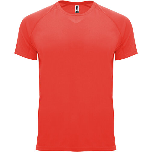 Bahrain Sport T-Shirt Für Herren , fluor coral, Interlock Strick 100% Polyester, 135 g/m2, L, , Bild 1