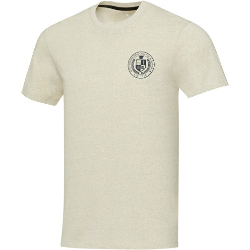 Avalite T-Shirt Aus Recyceltem Material Unisex , oatmeal, Single jersey Strick 50% Recyclingbaumwolle, 50% Recyceltes Polyester, 160 g/m2, M, , Bild 2