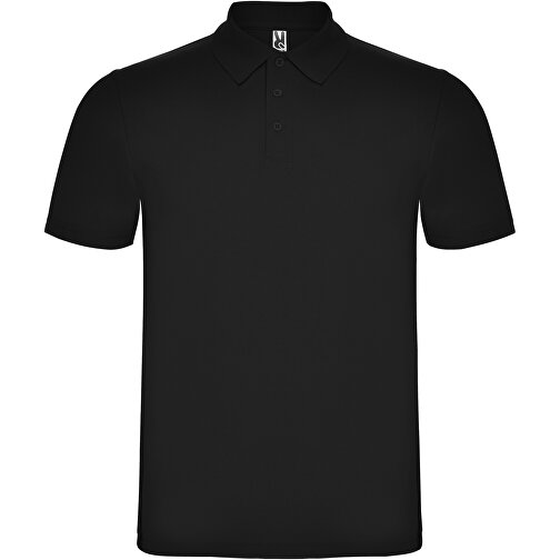 Austral Poloshirt Unisex , schwarz, Piqué Strick 100% Baumwolle, 180 g/m2, XL, , Bild 1