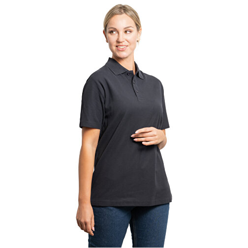 Austral Poloshirt Unisex , weiß, Piqué Strick 100% Baumwolle, 180 g/m2, 2XL, , Bild 3