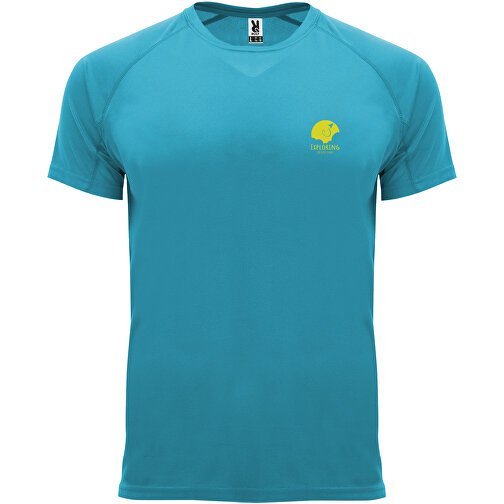 Bahrain Sport T-Shirt Für Kinder , türkis, Interlock Strick 100% Polyester, 135 g/m2, 8, , Bild 2