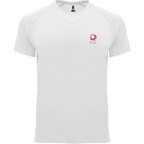 Bahrain Sport T-Shirt Für Kinder , weiß, Interlock Strick 100% Polyester, 135 g/m2, 12, , Bild 2