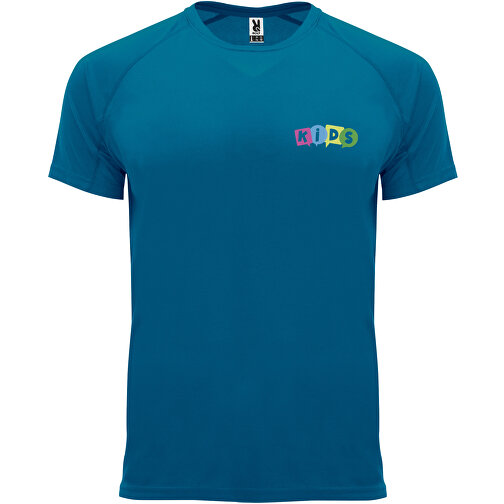 Bahrain Sport T-Shirt Für Kinder , moonlight blue, Interlock Strick 100% Polyester, 135 g/m2, 4, , Bild 2