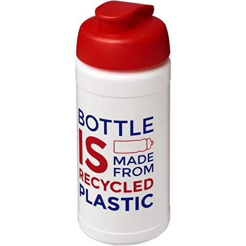 Baseline bidon o pojemności 500 ml z wieczkiem zaciskowym z materiałów z recyklingu, Obraz 2