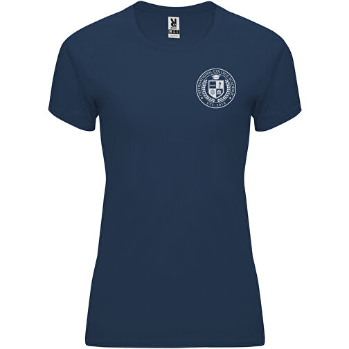 Bahrain Sport T-Shirt Für Damen , navy blue, Interlock Strick 100% Polyester, 135 g/m2, XL, , Bild 2