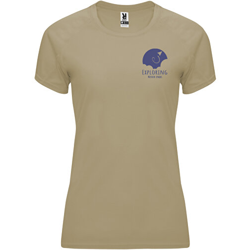 Bahrain Sport T-Shirt Für Damen , dark sand, Interlock Strick 100% Polyester, 135 g/m2, 2XL, , Bild 2