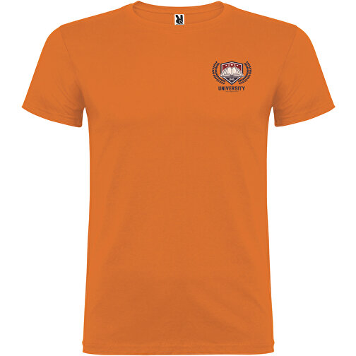 Beagle T-Shirt Für Herren , orange, Single jersey Strick 100% Baumwolle, 155 g/m2, 2XL, , Bild 2