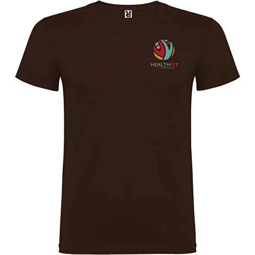 Beagle T-Shirt Für Herren , chocolat, Single jersey Strick 100% Baumwolle, 155 g/m2, S, , Bild 2