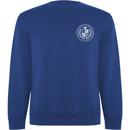 Batian Sweatshirt Mit Rundhalsausschnitt Unisex , royal, Strick 60% Bio Baumwolle, 40% Recyceltes Polyester, 300 g/m2, 2XL, , Bild 2