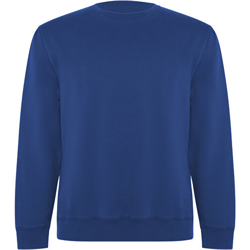 Batian Sweatshirt Mit Rundhalsausschnitt Unisex , royal, Strick 57% Bio Baumwolle, 8% Baumwolle, 21% Recyceltes Polyester, 14% Polyester, 300 g/m2, M, , Bild 1