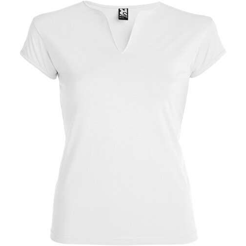 Belice T-Shirt Für Damen , weiß, Single jersey Strick 94% Baumwolle, 6% Elastan, 200 g/m2, L, , Bild 1