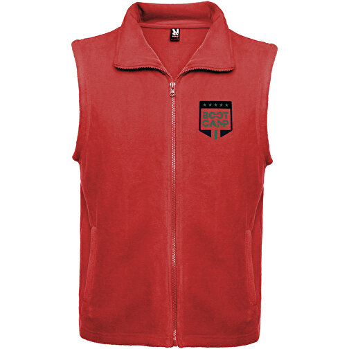 Bellagio Fleece Bodywarmer Unisex , rot, Fleece 100% Polyester, 300 g/m2, 2XL, , Bild 2