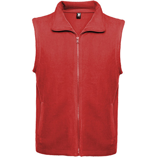 Bellagio Fleece Bodywarmer Unisex , rot, Fleece 100% Polyester, 300 g/m2, S, , Bild 1