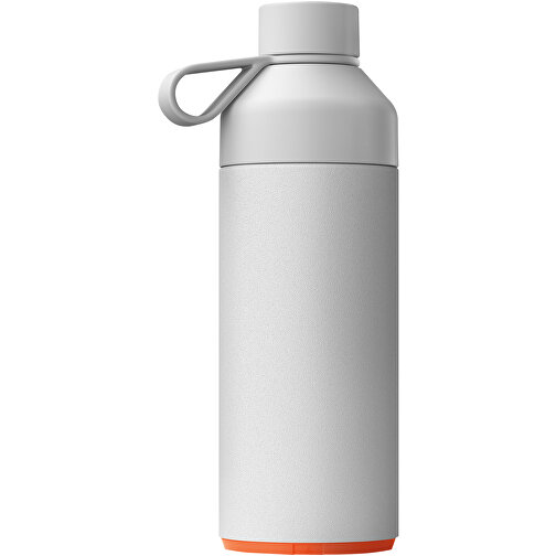 Big Ocean Bottle 1 L Vakuumisolierte Flasche , rock grey, Recycled stainless steel, 25% PET Kunststoff, 50% Recycelter PET Kunststoff, 25% Silikon Kunststoff, 26,20cm (Höhe), Bild 4