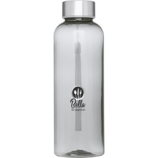 Bodhi 500 Ml Sportflasche Aus RPET , transparent schwarz, Recycelter PET Kunststoff, Recycled stainless steel, 6,50cm x 20,00cm x 6,50cm (Länge x Höhe x Breite), Bild 2