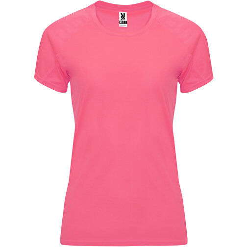 Bahrain Sport T-Shirt Für Damen , fluor lady pink, Interlock Strick 100% Polyester, 135 g/m2, 2XL, , Bild 1