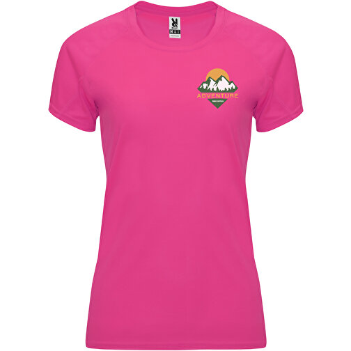 Camiseta deportiva de manga corta para mujer 'Bahrain', Imagen 2