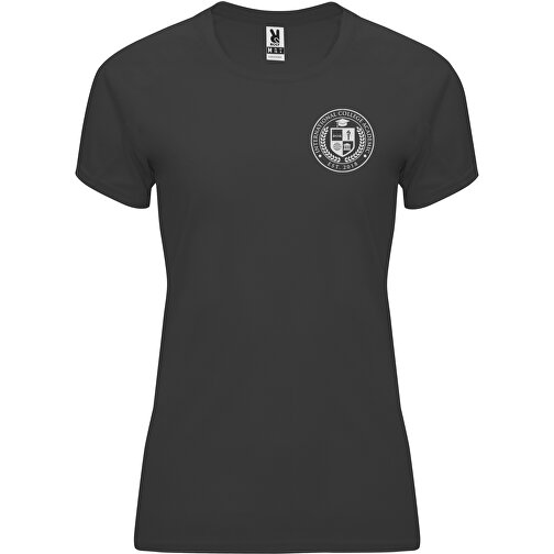 Bahrain Sport T-Shirt Für Damen , dark lead, Interlock Strick 100% Polyester, 135 g/m2, 2XL, , Bild 2