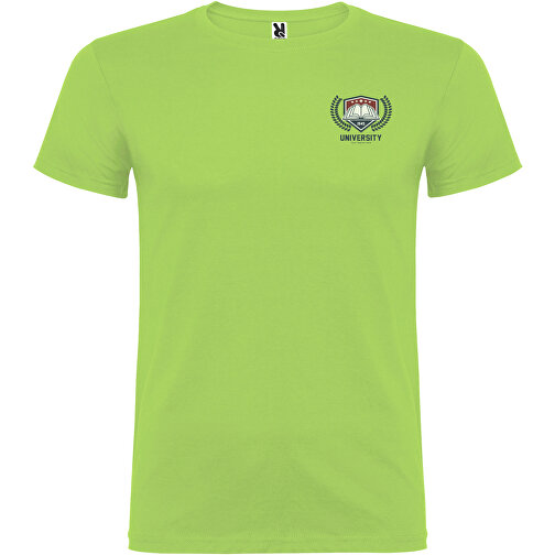 Beagle T-Shirt Für Herren , oasis green, Single jersey Strick 100% Baumwolle, 155 g/m2, 3XL, , Bild 2
