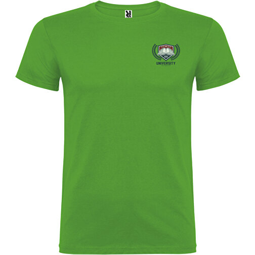 Beagle T-Shirt Für Herren , grass green, Single jersey Strick 100% Baumwolle, 155 g/m2, XL, , Bild 2
