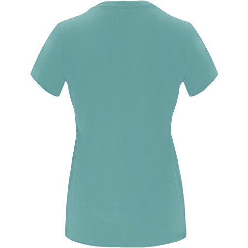 Capri T-Shirt Für Damen , dusty blue, Single jersey Strick 100% Baumwolle, 170 g/m2, 2XL, , Bild 3