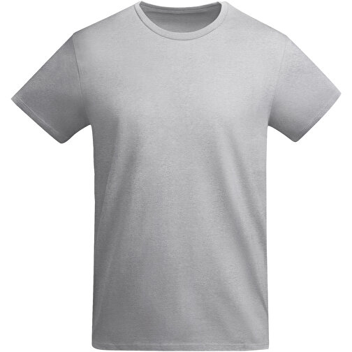 Breda T-Shirt Für Kinder , marl grey, Single jersey Strick 85% Bio Baumwolle, 15% Viskose, 175 g/m2, 11/12, , Bild 1