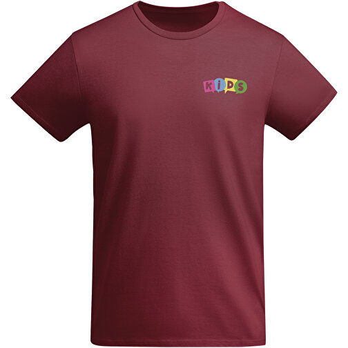 Breda T-Shirt Für Kinder , garnet, Single jersey Strick 100% Bio Baumwolle, 175 g/m2, 9/10, , Bild 2