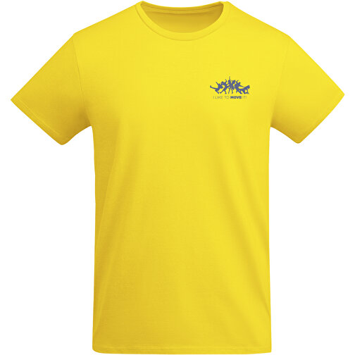 Breda T-Shirt Für Kinder , gelb, Single jersey Strick 100% Bio Baumwolle, 175 g/m2, 11/12, , Bild 2