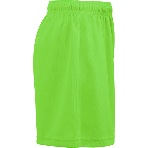 THC MATCH KIDS. Sport-Shorts Für Kinder , limette, Recyceltes Polyester, 8, , Bild 3