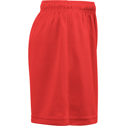 THC MATCH KIDS. Sport-Shorts Für Kinder , rot, Recyceltes Polyester, 8, , Bild 3