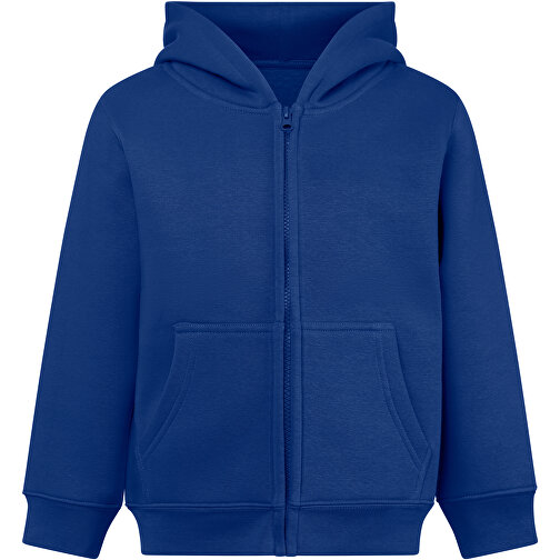 THC AMSTERDAM KIDS. Kinderjacken , königsblau, Amerikanisches Fleece, recyceltes Polyester, 6, , Bild 1