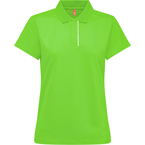 THC DYNAMIC WOMEN. Technisches Poloshirt Für Damen , limette, Recycletes Polyester, M, , Bild 1