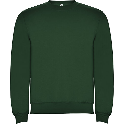 Clasica Sweatshirt Mit Rundhalsausschnitt Unisex , dunkelgrün, Strick 50% Baumwolle, 50% Polyester, 280 g/m2, XL, , Bild 1