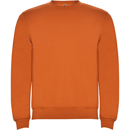 Clasica Sweatshirt Mit Rundhalsausschnitt Unisex , orange, Strick 50% Baumwolle, 50% Polyester, 280 g/m2, S, , Bild 1