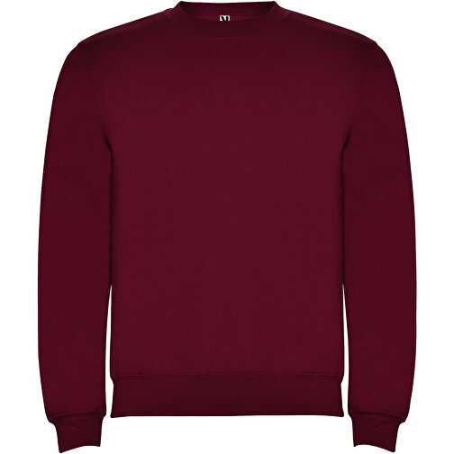 Clasica Sweatshirt Mit Rundhalsausschnitt Unisex , garnet, Strick 50% Baumwolle, 50% Polyester, 280 g/m2, M, , Bild 1