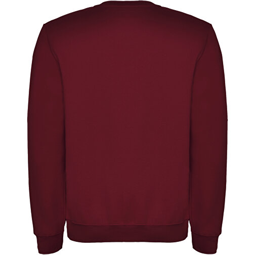 Clasica Sweatshirt Mit Rundhalsausschnitt Unisex , garnet, Strick 50% Baumwolle, 50% Polyester, 280 g/m2, XS, , Bild 3