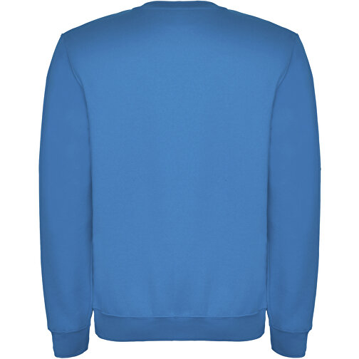 Clasica Sweatshirt Mit Rundhalsausschnitt Unisex , ozeanblau, Strick 50% Baumwolle, 50% Polyester, 280 g/m2, S, , Bild 3