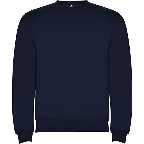 Clasica Sweatshirt Mit Rundhalsausschnitt Unisex , navy blue, Strick 50% Baumwolle, 50% Polyester, 280 g/m2, L, , Bild 1
