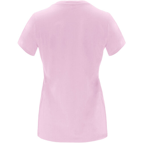 Capri T-Shirt Für Damen , hellrosa, Single jersey Strick 100% Baumwolle, 170 g/m2, L, , Bild 3