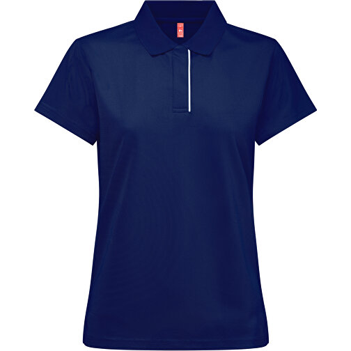 THC DYNAMIC WOMEN. Technisches Poloshirt Für Damen , dunkelblau, Recycletes Polyester, XS, , Bild 1