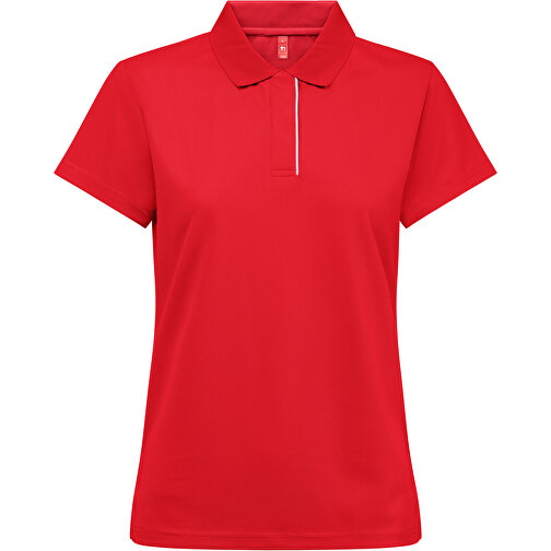 THC DYNAMIC WOMEN. Technisches Poloshirt Für Damen , rot, Recycletes Polyester, XS, , Bild 1