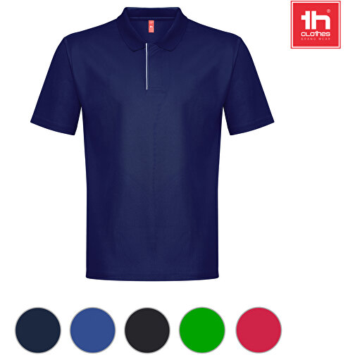 THC DYNAMIC. Technisches Poloshirt Für Herren , limette, Recycletes Polyester, S, , Bild 4