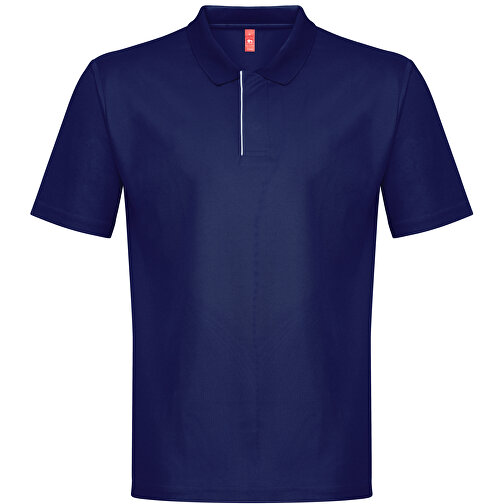 THC DYNAMIC. Technisches Poloshirt Für Herren , dunkelblau, Recycletes Polyester, L, , Bild 1