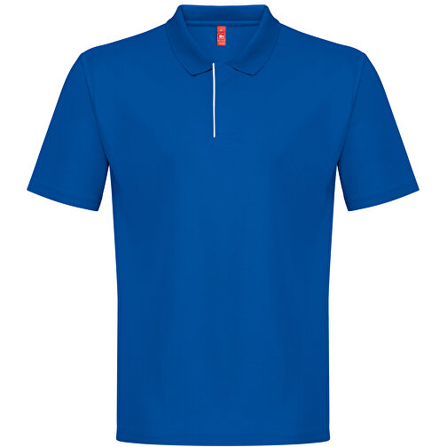 THC DYNAMIC. Technisches Poloshirt Für Herren , königsblau, Recycletes Polyester, M, , Bild 1